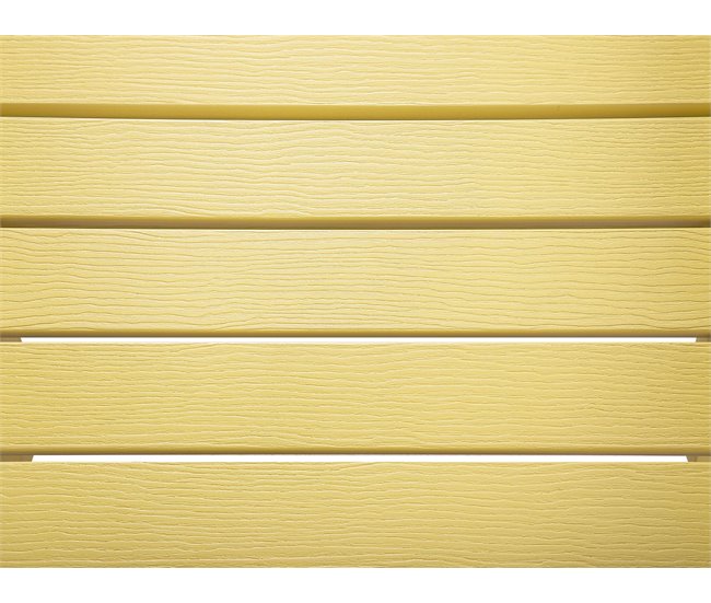 Beliani Cadeira de jardim ADIRONDACK Amarelo