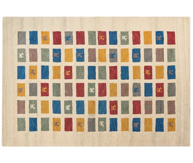Beliani Pelos curtos MURATLI 160x230 Multicor