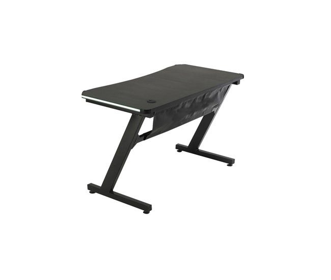 Mesa de gaming WARFARE cor preta Preto
