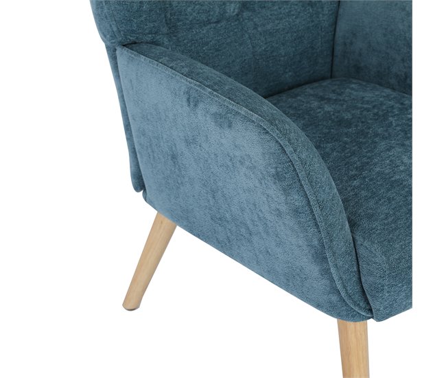 Cadeirão decorativo TYRA Azul