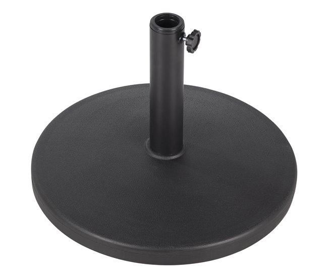 Base de guarda-sol NORDY 45x33cm preta Preto