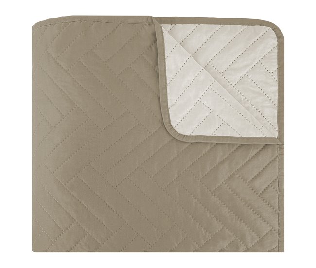  Acomoda Textil - Colcha e capa de almofada Bouti termosselada reversível 