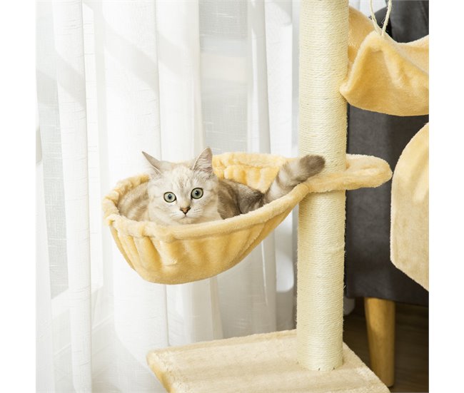 Árvore Arranhador para Gatos Bege