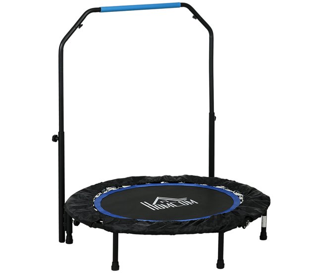 Trampolim Fitness Aço, PP e Tecido Oxford HOMCOM Azul