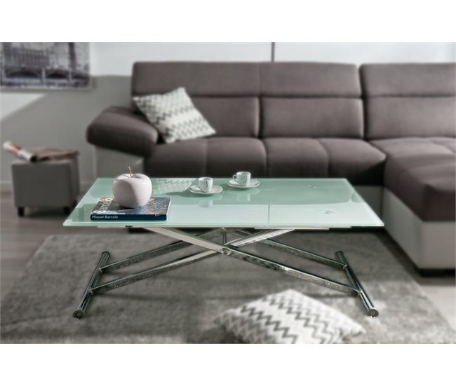 Mesa de centro elevável MOOV UP Transparente