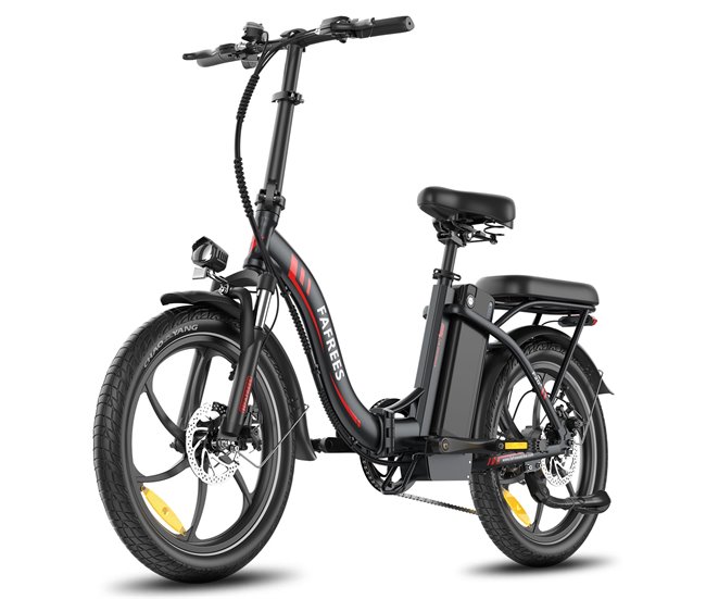 Bicicleta elétrica fafrees f20+ - motor 250w 36v20ah 20 polegadas