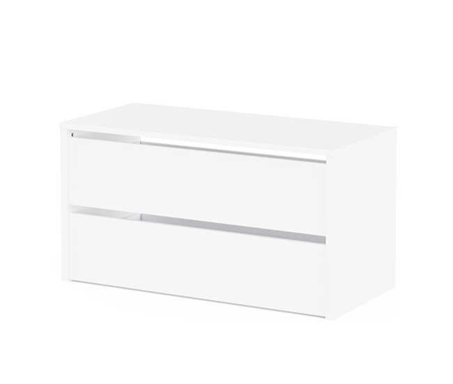 Cómoda DRESSING II de 97,5cm branca Branco