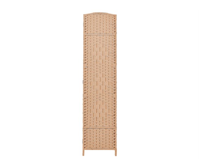 Beliani Biombo dobrável LAPPAGO Natural