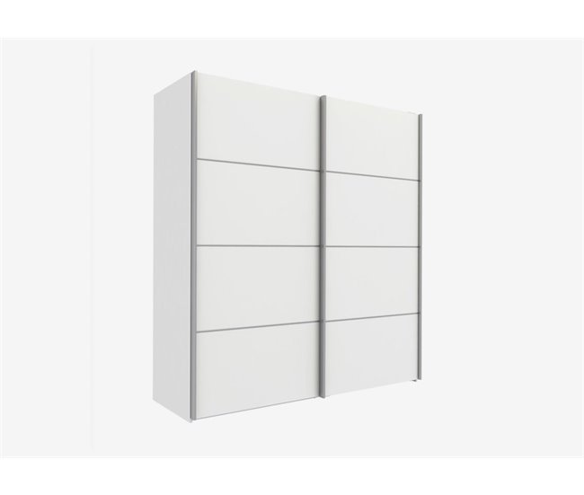 Roupeiro HERA portas deslizantes branco Branco