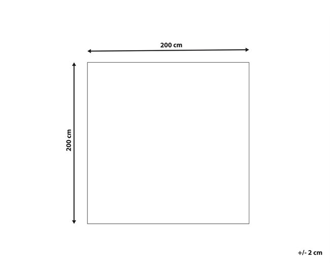 Beliani Pelos curtos GEVAS 200x200 Azul