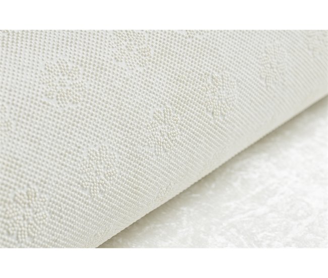 ANDRE 1168 Tapete Monstera sai cubo antiderrapante 120x170 Branco