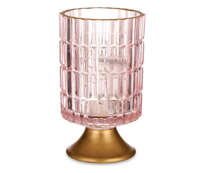 Lanterna LED Dourado