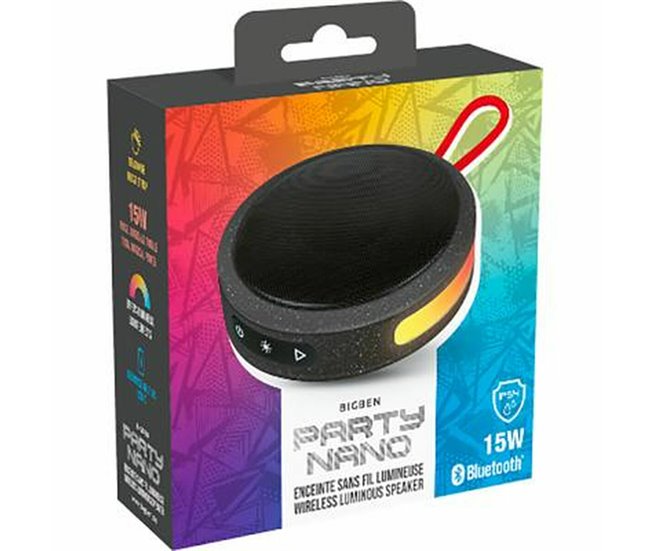 Altifalante Bluetooth Portátil PARTY NANO Preto