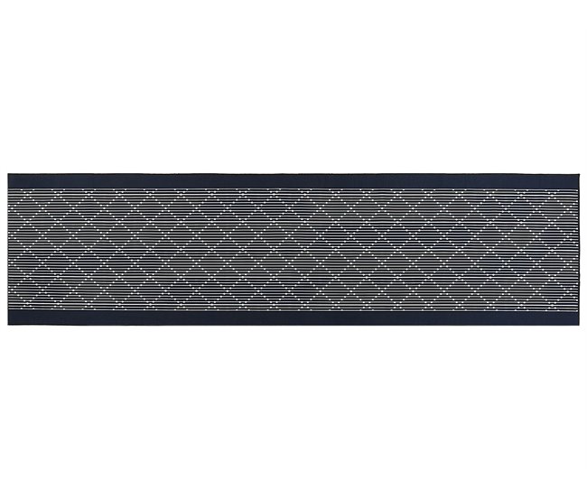 Beliani Pelos curtos CHARVAD 80x300 Azul Marino