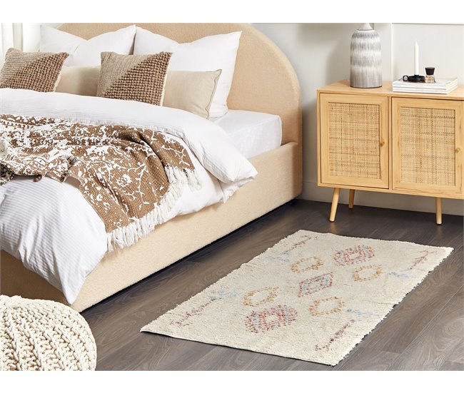 Beliani Pelos curtos BETTIAH 80x150 Bege