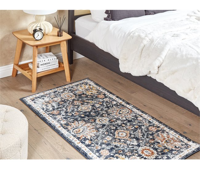 Beliani Pelos curtos MALISHKA 80x150 Azul