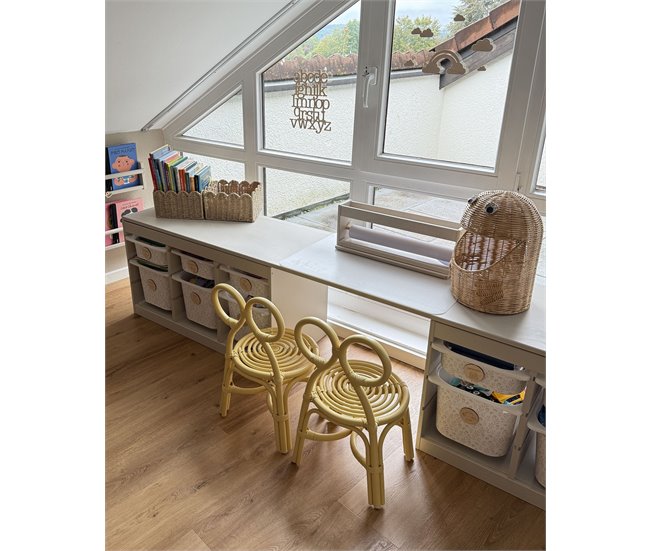 Beliani Cadeira para criança MIRTIA Amarelo