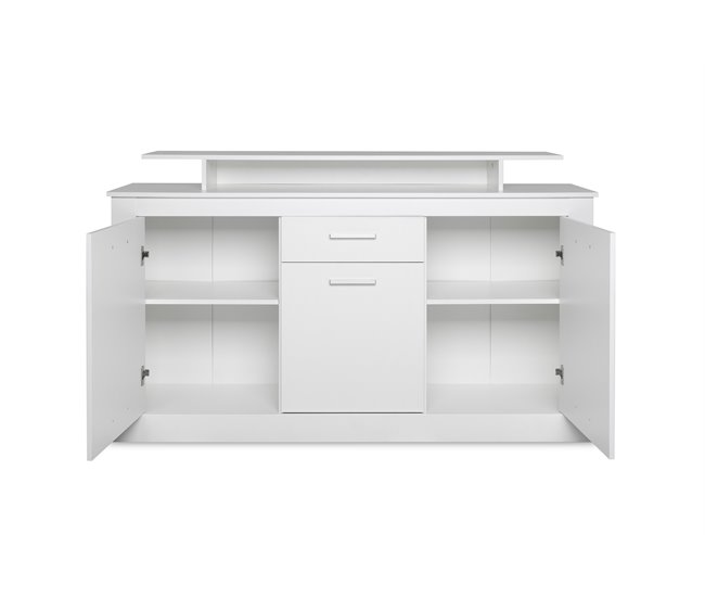 Aparador 3 portas e 1 gaveta ARESE Branco
