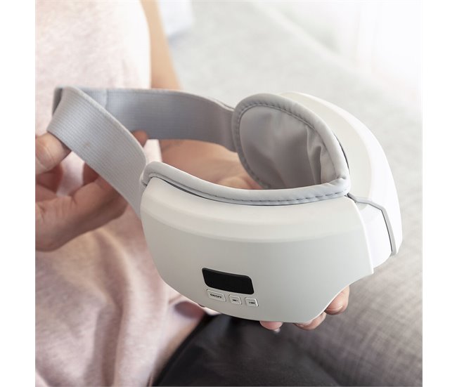 Aparelho de Massagem Ocular com Compressão de Ar 4 em 1 EYESKY Branco