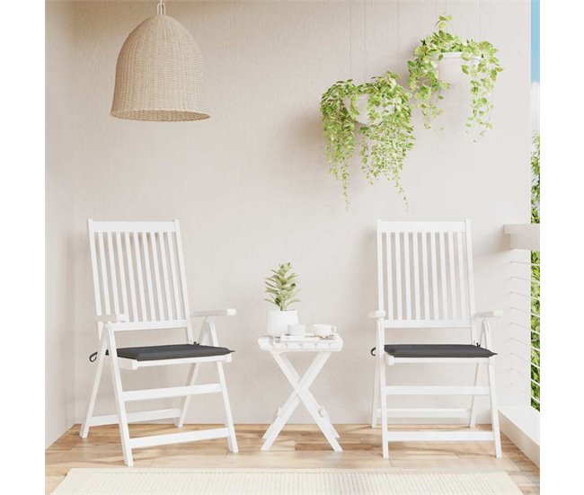 Almofadões de cadeira - Almofadas de exterior 40x40 Antracite