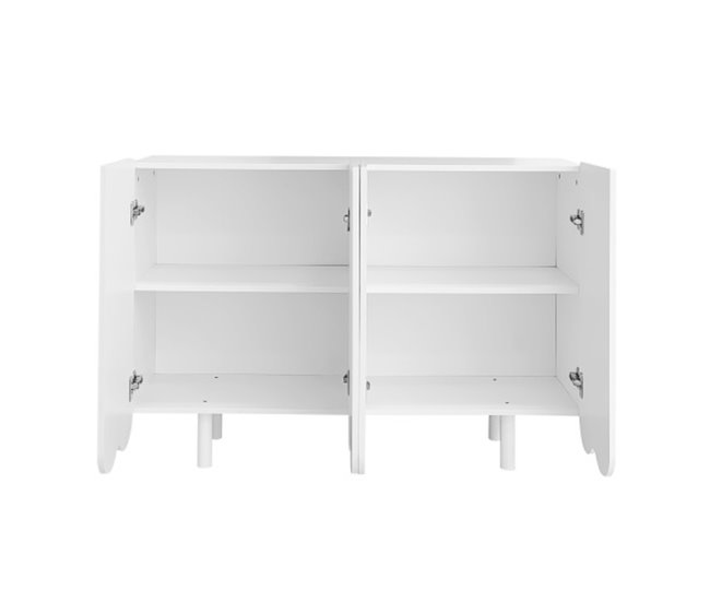 Armário de jantar, armário de arrumação, armário de sala de estar 120 Branco