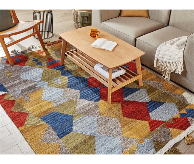 Beliani Kilim ARZAKAN 160x230 Multicor