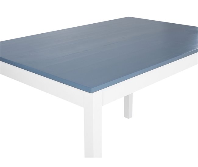 Beliani Conjunto de comedor MOANA Branco