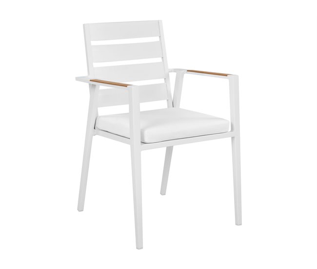 Beliani Conjunto de refeição VALCANETTO/TAVIANO Branco