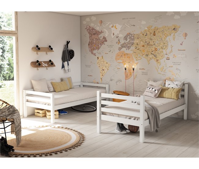 Beliche MIX II 90x190cm branco Branco