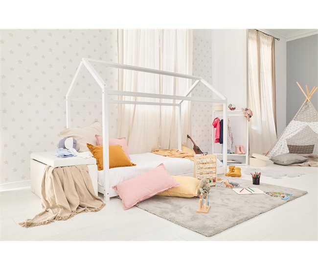 Estrutura de cama casita EASY 90x190 cm Branco