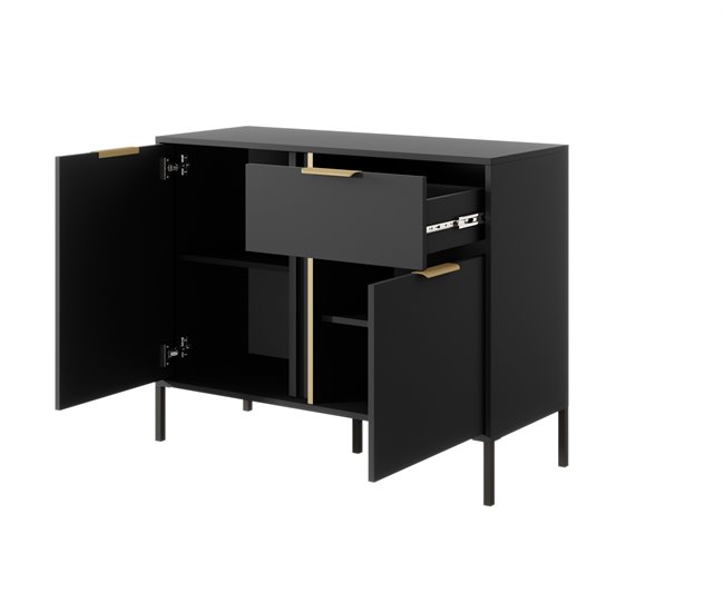 Aparador LARS 2DS 40 Preto