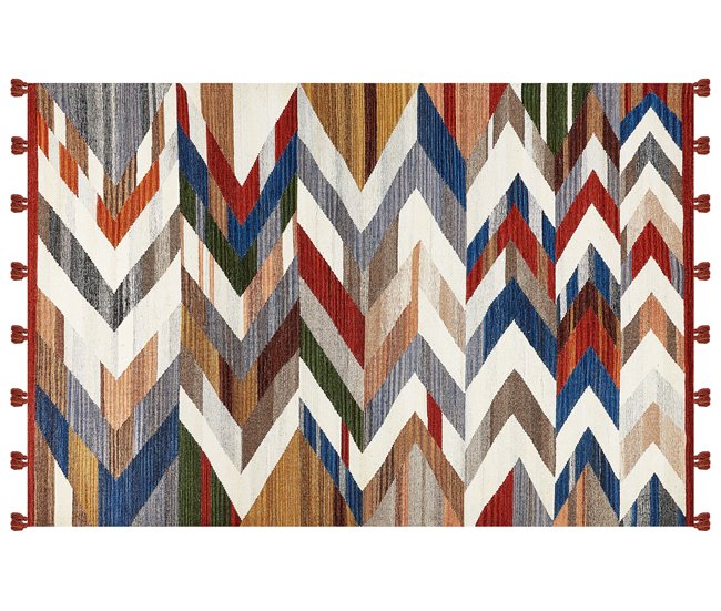 Beliani Kilim KANAKERAVAN 200x300 Multicor
