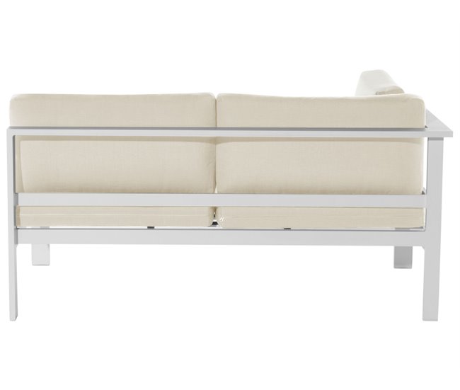 Beliani Conjunto lounge MESSINA Branco