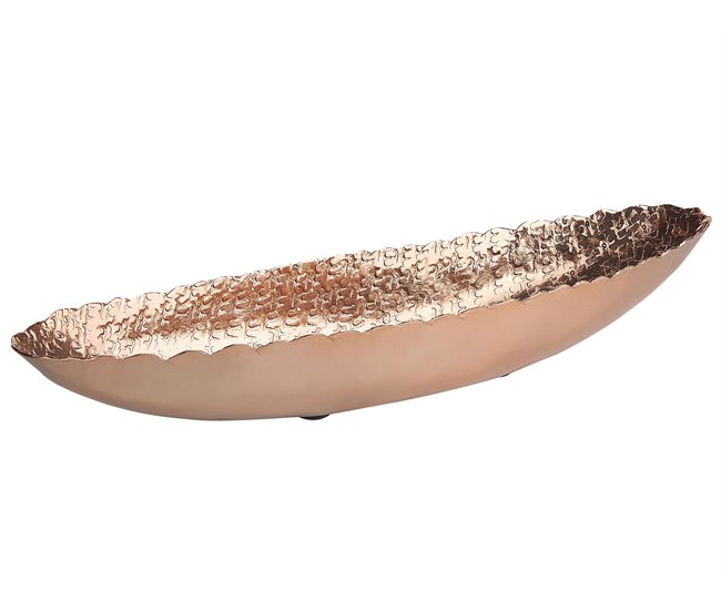 Beliani Prato decorativo CARACOL Castanho