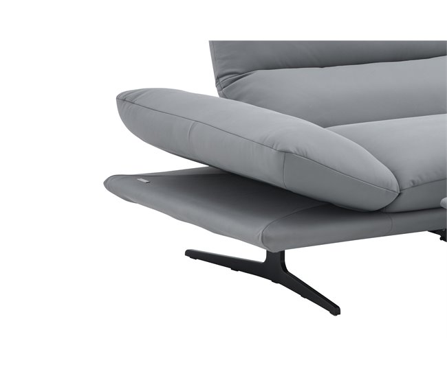 Sofá AGATA relax elétrico Cinza