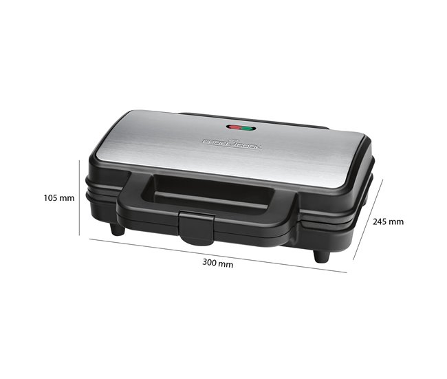 Sanduicheira Proficook ST 1092 Prata