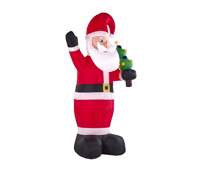 Beliani Decoração insuflável IVALO Vermelho