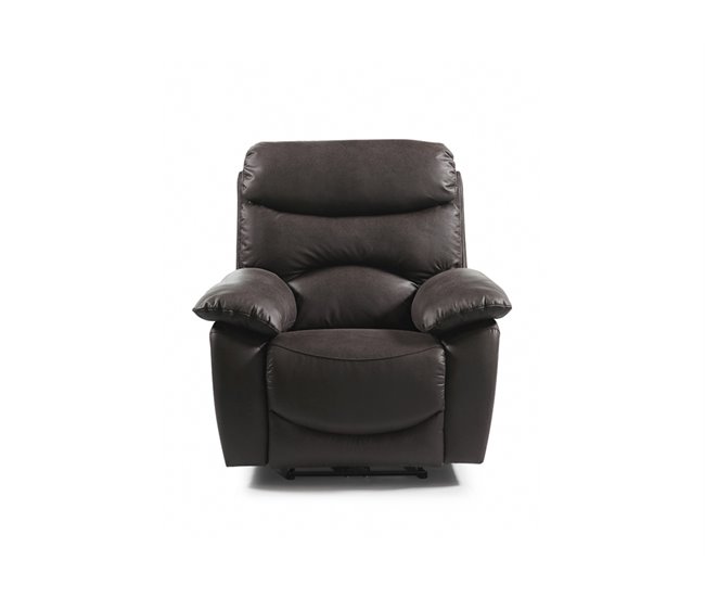 Poltrona relax elétrica microfibra ESPRIT Chocolate