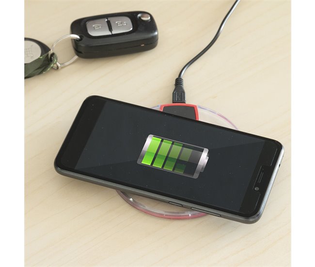 Carregador Sem Fios para Smartphones Qi IG813239 Preto