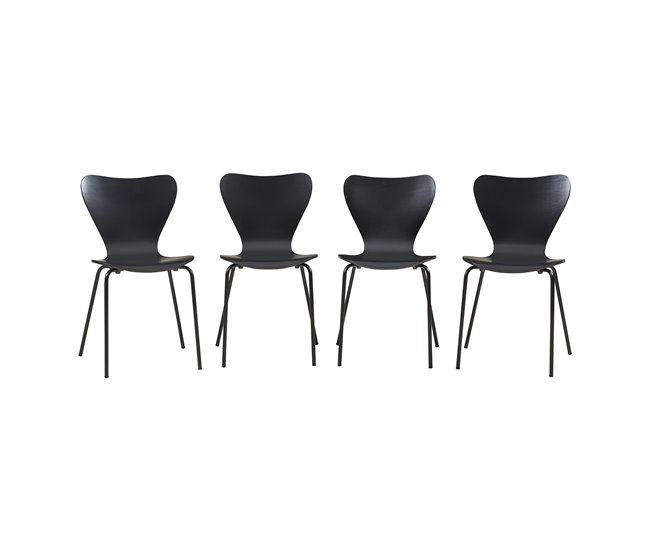 Conjunto de 4 cadeiras de jantar essunga [en.casa]
