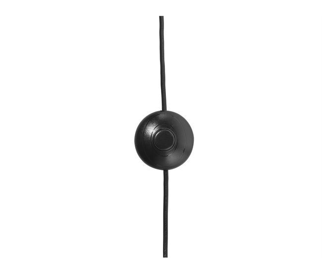 Beliani Candeeiro de pé TAMEGA Preto