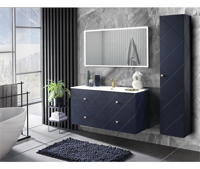 ARMÁRIO ALTO ELEGANCE 35 Azul