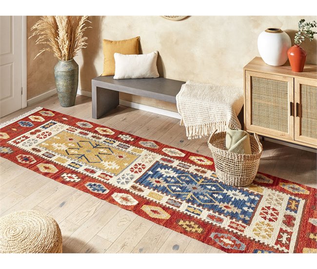Beliani De corredor VOSKEHAT 80x300 Multicor