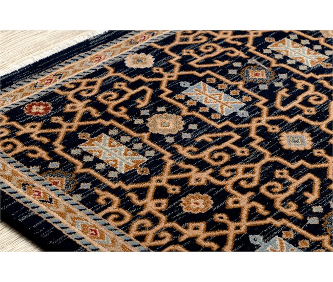 Tapete KESHAN franjas oriental clássico 7680/53511 250x340 Castanho