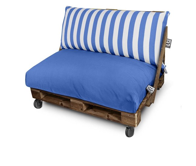 Almofada de paletes Toldotex  HAPPERS 120x80 Azul