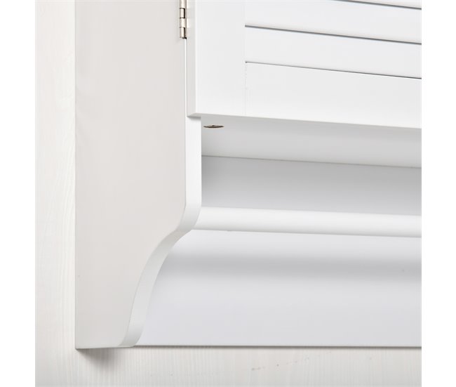 Armário Casa de Banho de Parede MDF kleankin 60 Branco