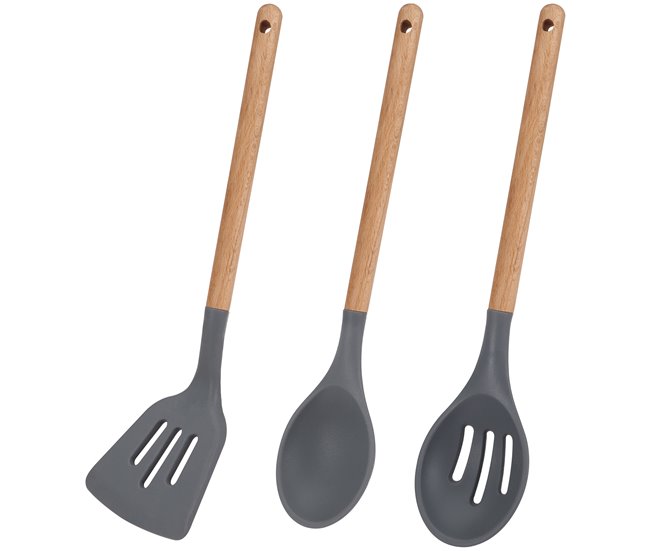 Conjunto 3 frigideiras Cinza