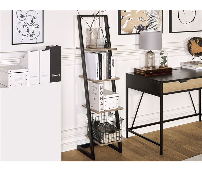 Beliani Estante JOPLIN Preto