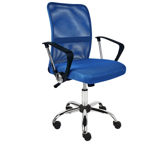 Beliani Cadeira de escritório BEST Azul