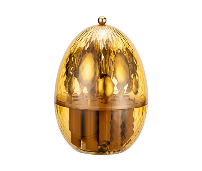 Talheres HUEVO 24 PEÇAS Dourado